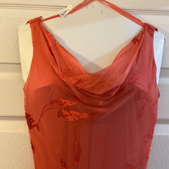 Alex Evenings Pink Coral Long Dress - Picture 2 of 6